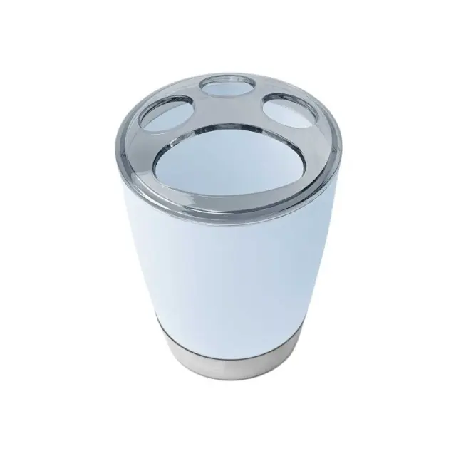 Θήκες οδοντόβουρτσας πλαστικές σε σετ 5Χ - Light Blue - 21692