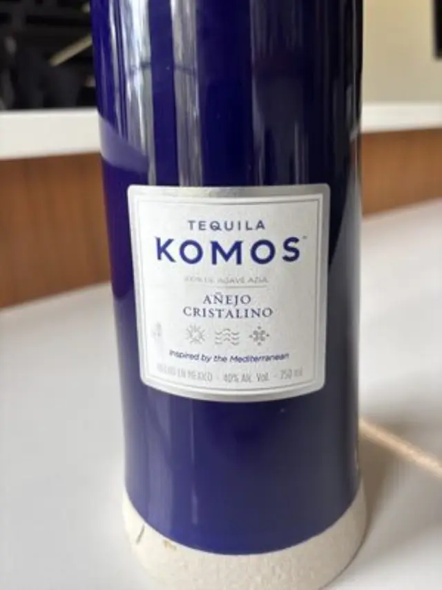 KOMOS TEQUILA ANEJO CRISTALINO 700ML 3