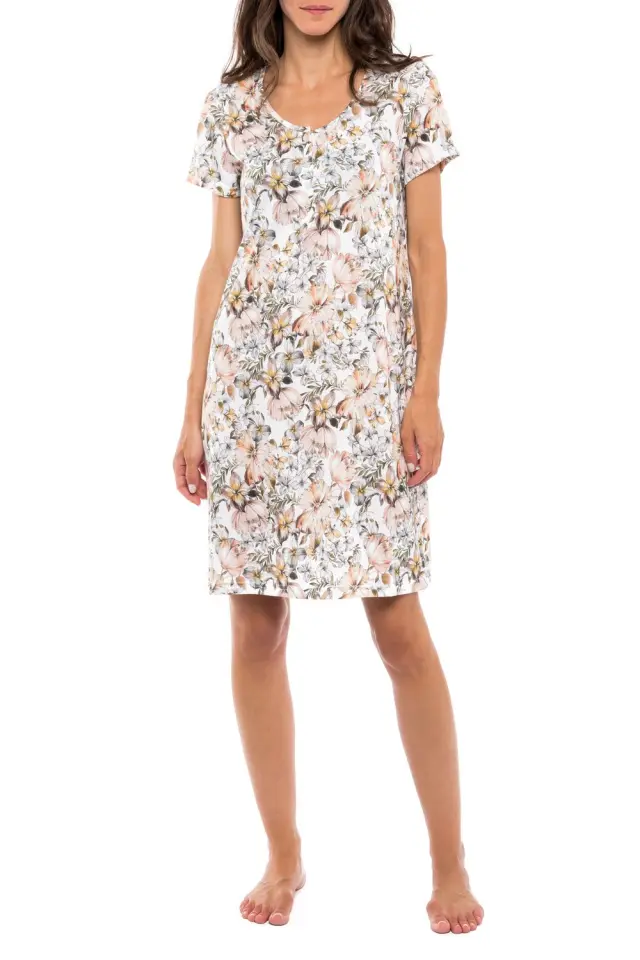 S1130 - Type - NIGHTGOWN YELLOW FLOWER