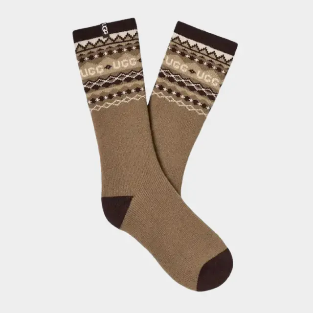 Κάλτσες UGG Keavy Cozy Crew 1171650-K40M Καφέ - ONESIZE 2