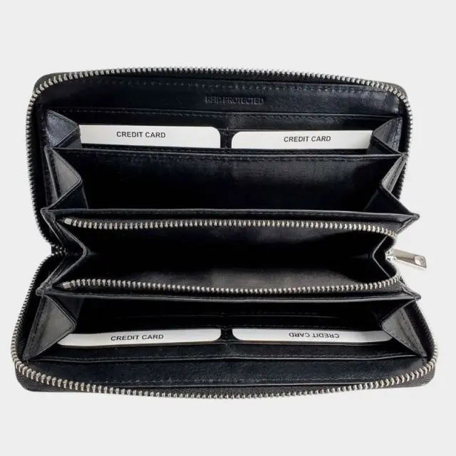 Δερματινο Πορτοφόλι RCM E51 Μαυρο - ONESIZE 3