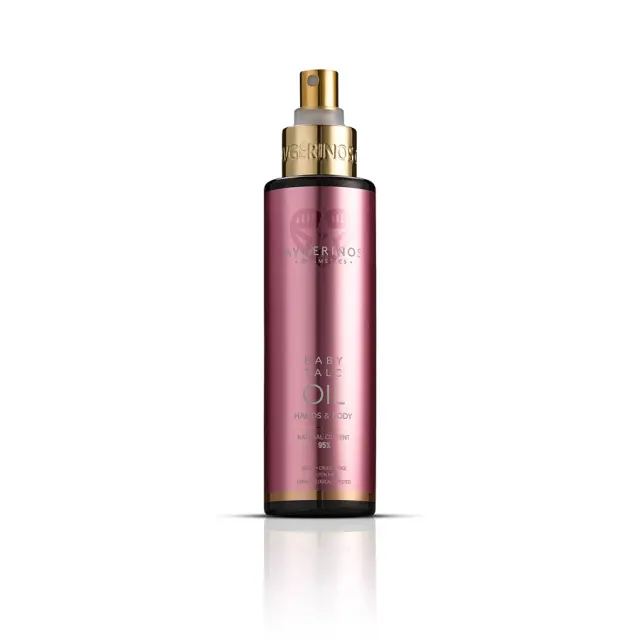 AVGERINOS COSMETICS Baby Talc Hands & Body Oil Πολυχρηστικό Λάδι Μαλλιών & Σώματος 150ml