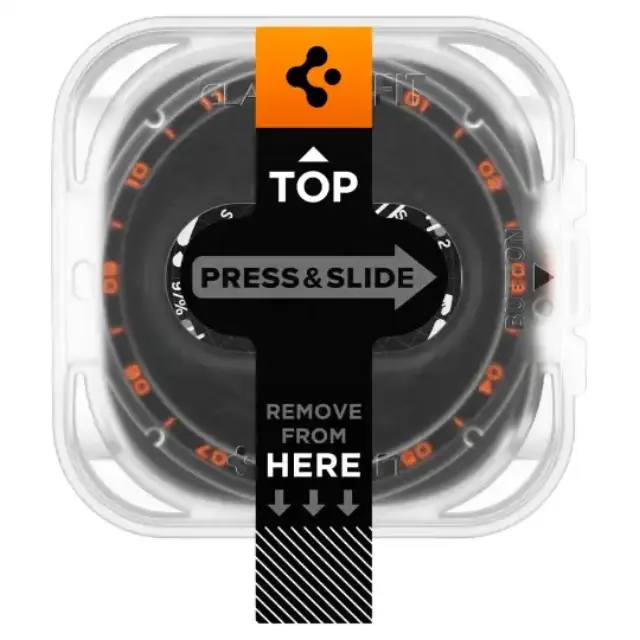 Spigen Glas.tr Ez-fit Ac 2-pack Samsung Galaxy Watch Ultra 2 2026 (47 Mm) Clear 2