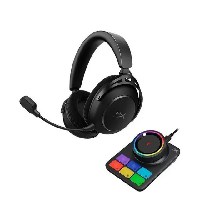 HP HyperX Cloud Alpha 2 Over Ear Wireless Gaming Headset Black (AJ5C7AA) 3