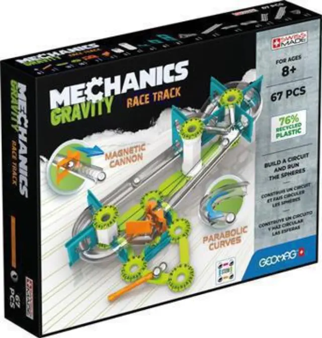 Geomag New Mechanics Gravity 67 Pieces - Race Track (760)