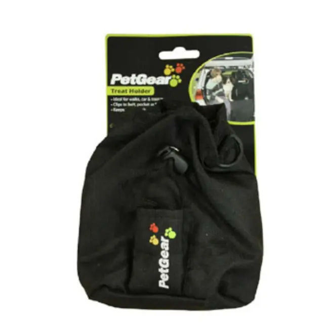 Petgear Treat Bag (18cmx15cmx11cm) μαύρο