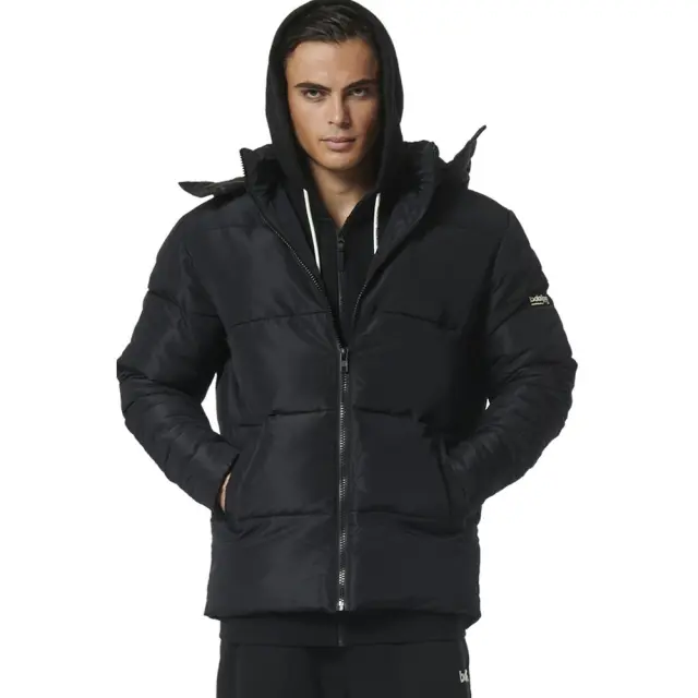 Body Action Puffer Jacket (073327-01-Black) - Μαύρο - L