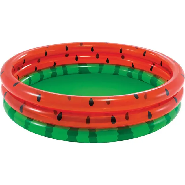Intex Watermelon Pool Πισίνα Καρπούζι Τριών Δακτυλίων - 168x38εκ, 2+ Χρ.