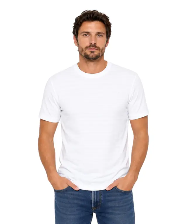 Guess - Ανδρικό Ανδρικό Κοντομάνικο T-Shirt M6YP14K4392-G027 Λευκό