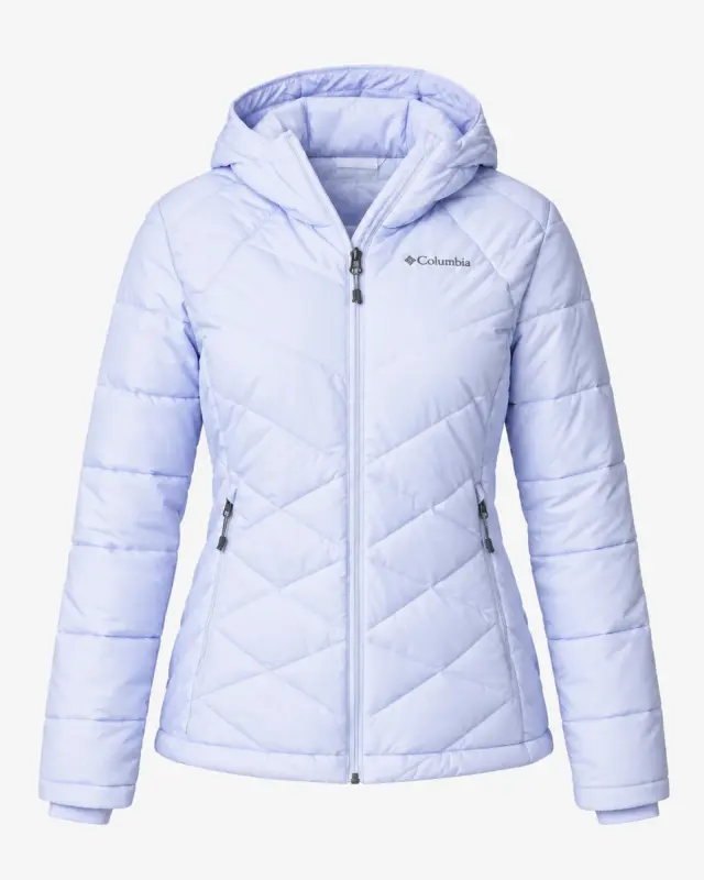 Columbia Heavenly Hooded Γυναικείο Μπουφάν River Blue