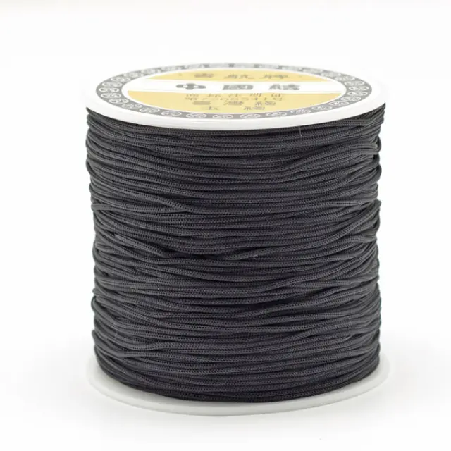 Κορδόνι Κοσμημάτων Ø0.80mm ~125m - Black