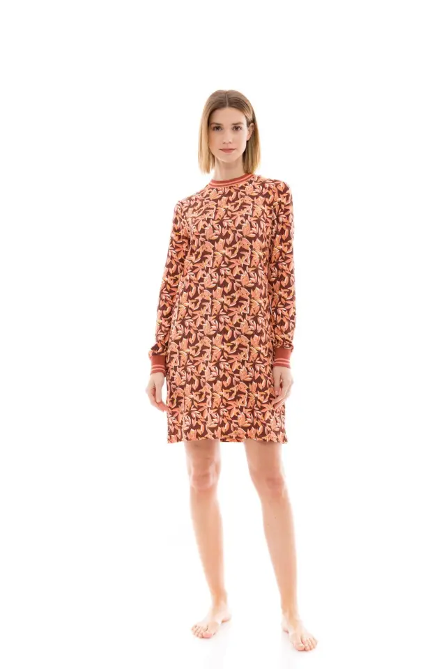 W1345 - Type - NIGHTGOWN BRONZE LEAF