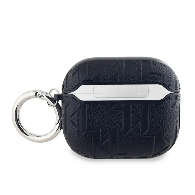 Karl Lagerfeld PU Embossed Karl Head Case for AirPods 3 Black 2