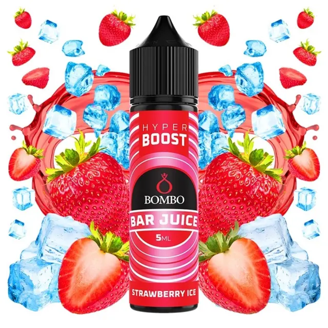 Bombo Bar Juice Hyper Boost Strawberry Ice 5ml/60ml 60ml