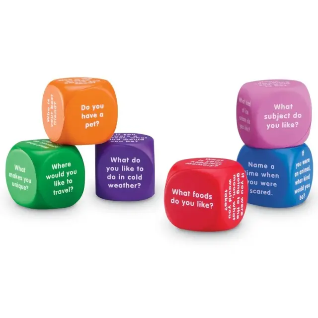 Learning Resources Εκπαιδευτικό Παιχνίδι Conversation Cubes για 6+ ετών LER 7300 2