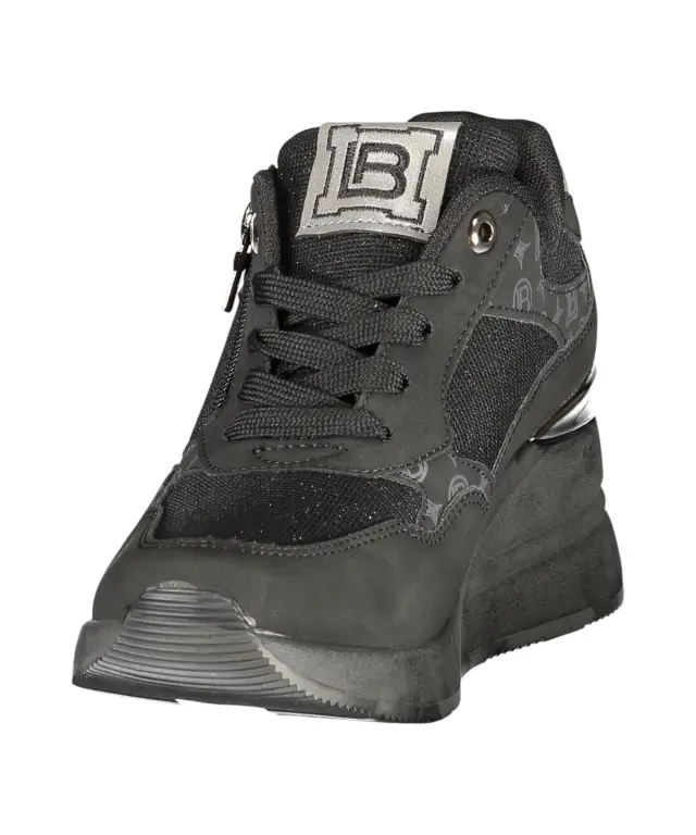 Laura Biagiotti – Γυναικεία Sneakers 9840-BLACK Μαύρο 3