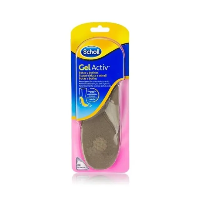 Scholl Gel Activ Πάτοι Για Μπότες No 35-40.5 Ένα Ζευγάρι