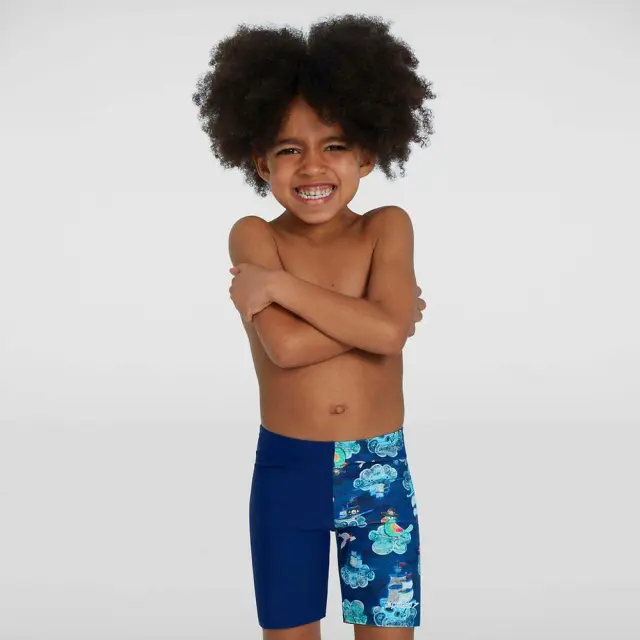 Speedo Boy's Digital Allover Jammer Swim Short Μπλε Σκούρο 812415H099 (Speedo) - 98