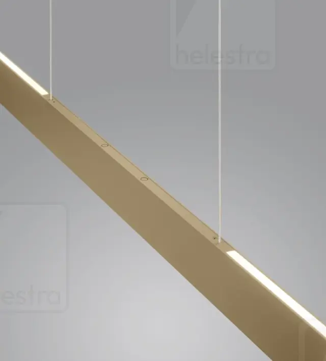 VANA-M Κρεμαστό Φωτιστικό LED Coffee με Motor-Lift & Τηλεχειριστήριο 40W Καφέ 3