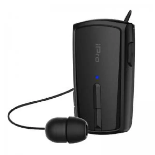 Ακουστικό Bluetooth iPro RH120 Retractable Μαύρο (RH120BL) (IPRORH120BL) 2
