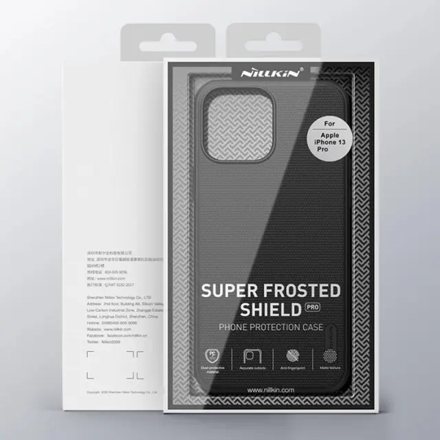 NILLKIN θήκη Super Frosted Shield Pro Magnetic για iPhone 13 Pro, μαύρη