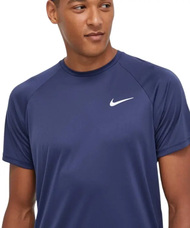Nike - Ανδρικό T-shirt Hydroguard Essential Standard Fit NESSA586-440 Μπλε Σκούρο 3