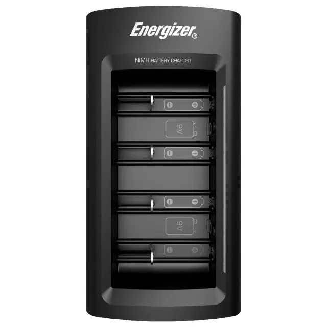 Φορτιστής Μπαταριών Energizer ACCU Recharge Universal για έως 8 Μπαταρίες AA/AAA/C/D/9V με Ενδείξεις Φόρτισης 2