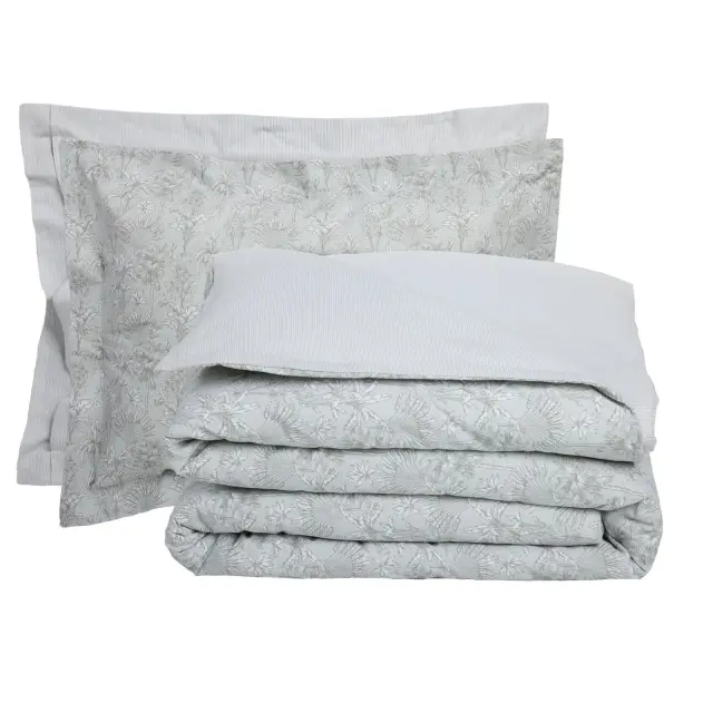 Σεντόνια σετ μονά 170x260, 50x70+5 Grey 9696 Das Home 3