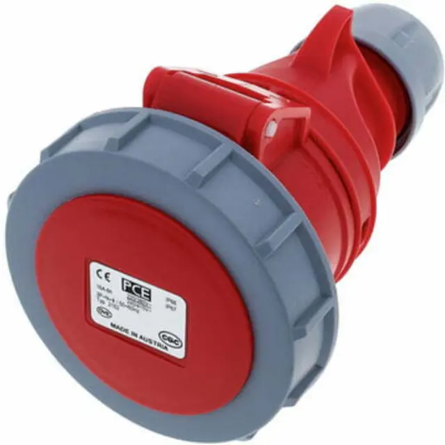 CEE-connector 16A 5p 6h IP67 SHARK