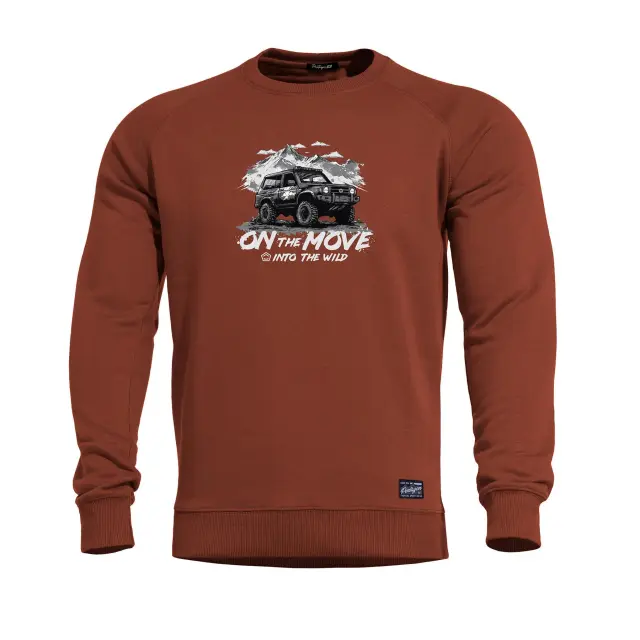 Φούτερ PENTAGON Hawk "On the move" K09019-OM-74 (Maroon Red) - XS