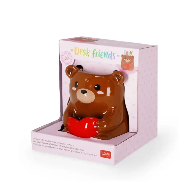 Legami® Μολυβοθηκη Κεραμικη Desk Friends Teddy Bear 2