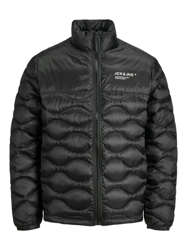 JJENOAH PUFFER COLLAR SN black