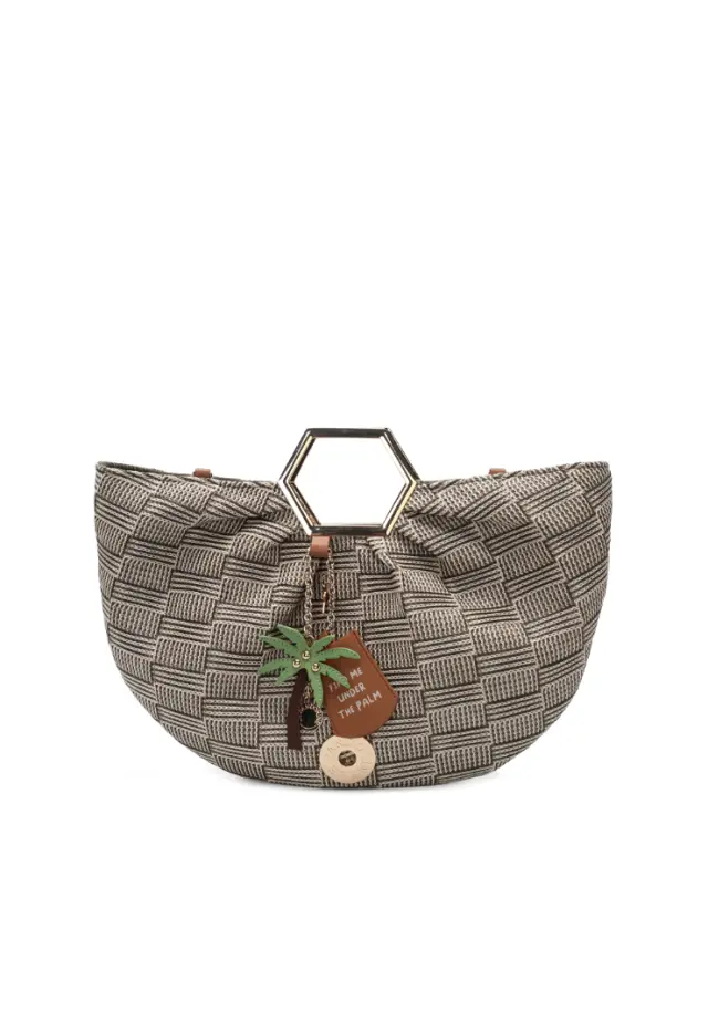LE PANDORINE - Miriam handbag with metal handle