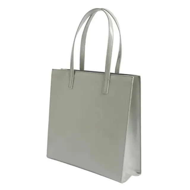 Γυναικεία Τσάντα Ώμου Ted Baker Crinkon 281641 Grey Λουστρίν Γκρι - One Size 2