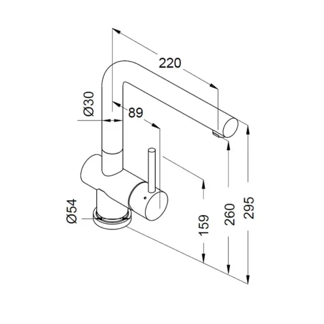 Μπαταρία νεροχύτη APELL AP6030-222 3