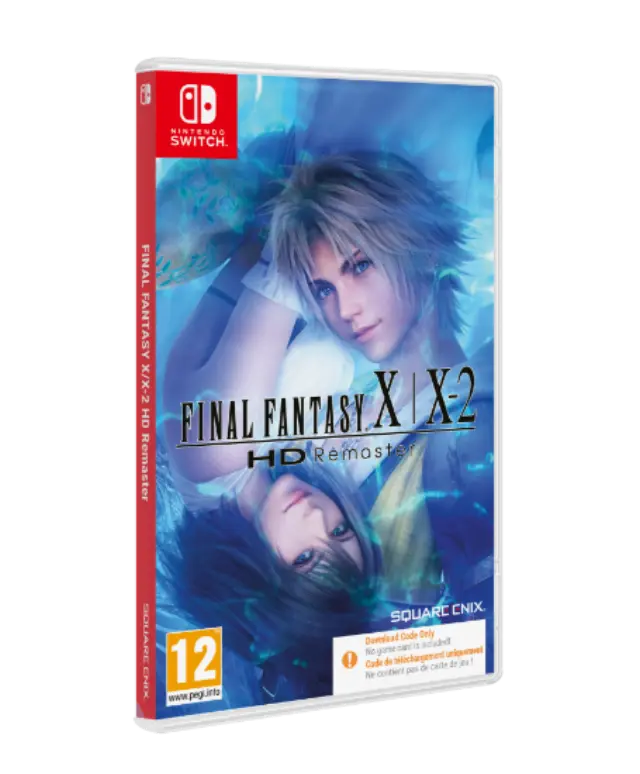 Final Fantasy X og X2 HD-Remaster (Code in a Box) - Nintendo Switch