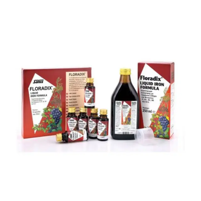 POWER HEALTH Floradix Γυναικείο Τονωτικό με Ειδικά Εκχυλίσματα Φρούτων, Σίδηρο & Βιταμίνες, 10x20ml 3