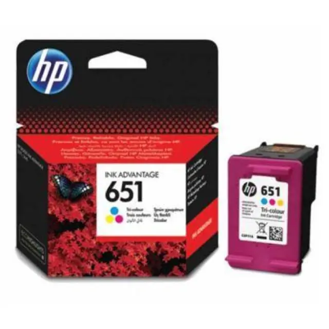 HP Μελάνι Inkjet No.651 Tri-colour (C2P11AE) (HPC2P11AE) HEWLETT PACKARD