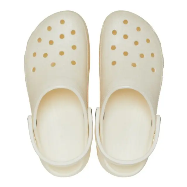 Crocs Platform Glitter Glog W (207241-0WV) - Μπέζ 3