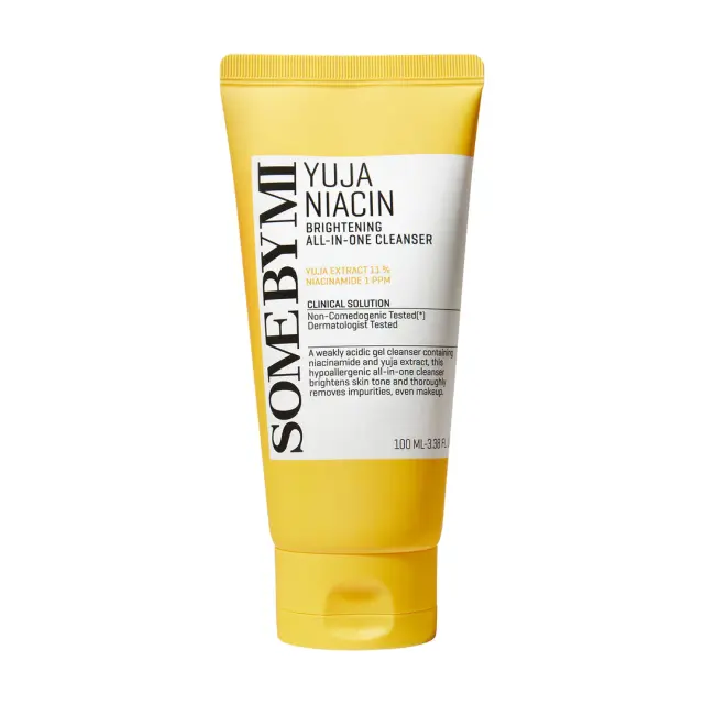 Some By Mi Yuja Niacin Brightening Cleanser All In One Gel Καθαρισμού Προσώπου για Λάμψη και Δυσχρωμίες, 100ml