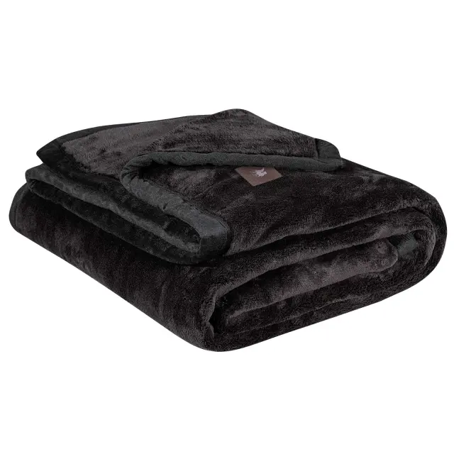 Κουβέρτα 240x250 King 500gsm Essential Greenwich Polo Club 3975 Black 100% Πολυέστερ 3