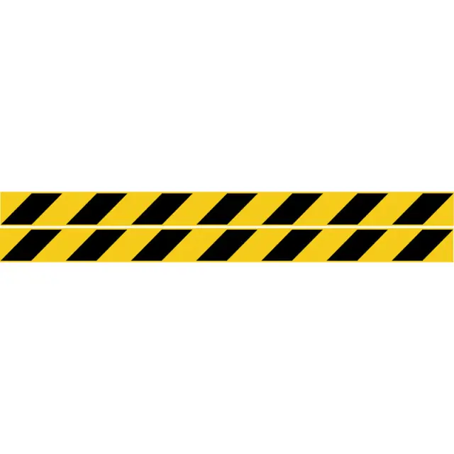 Πινακίδα Λωρίδες Γενικής xρήσης PVC 45x500mm 2Τμχ