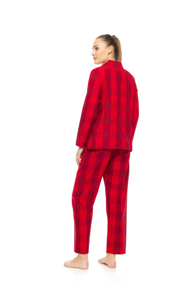 W1838 - Type - PYJAMA BUTTONED RASPBERRY PLAID 3