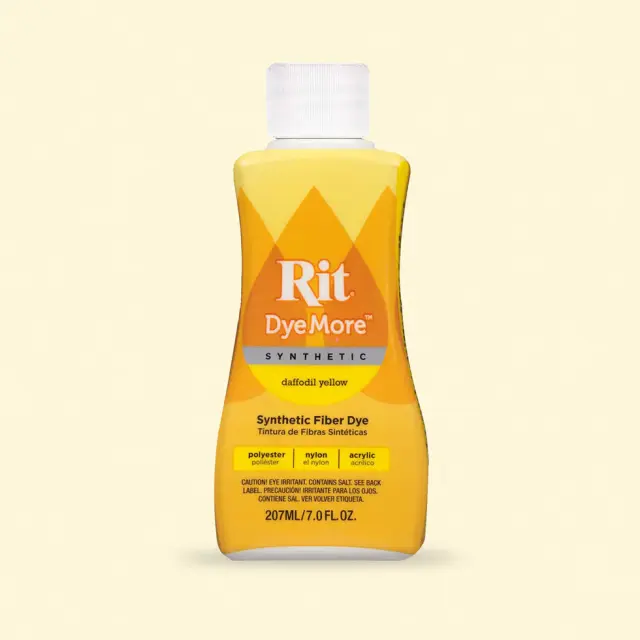 RIT DyeMore Liquid Βαφή Συνθετικών Υλικών – Daffodil Yellow 236ml 2