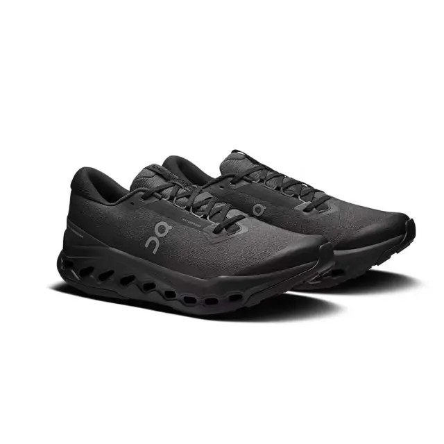 On Men's Cloudsurfer Trail 2 Waterproof Τριπλό Μαύρο 3MF30241043 (On) 3