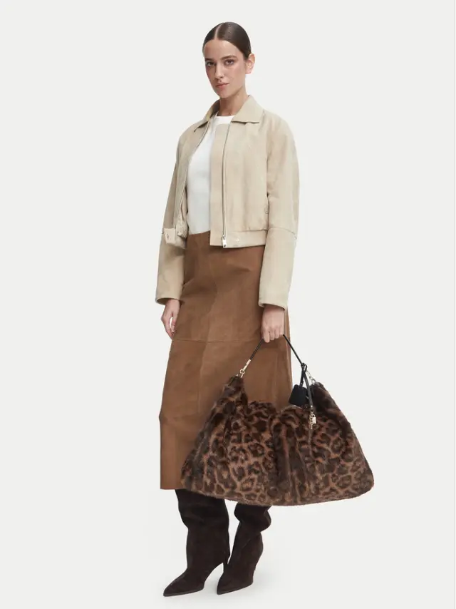 Γυναικεία Τσάντα Ώμου Liu Jo Foulard Bag AF6194 E1164 Animal Print Animal Print - One Size 2
