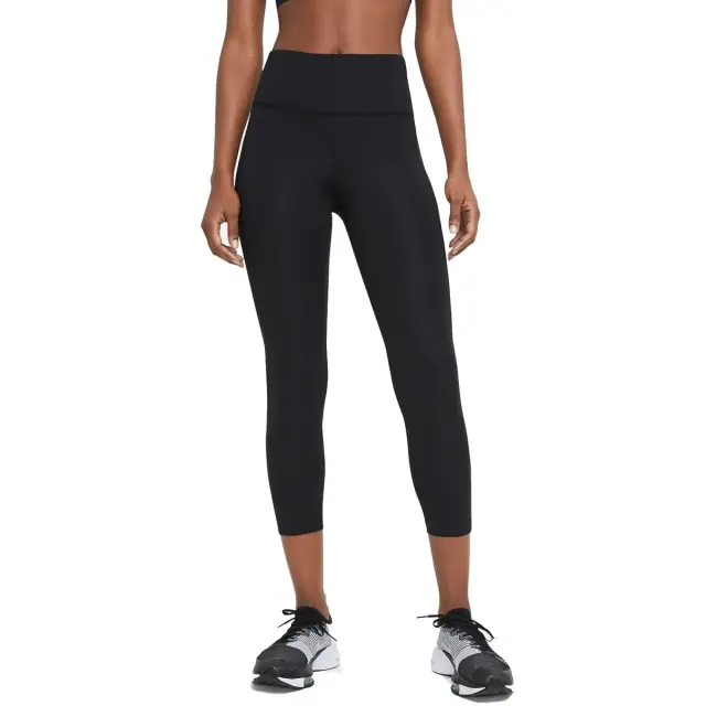 Nike Epic Fast Dri-Fit Running Γυναικείο Capri Κολάν Ψηλόμεσο CZ9238-010 Μαύρο - S