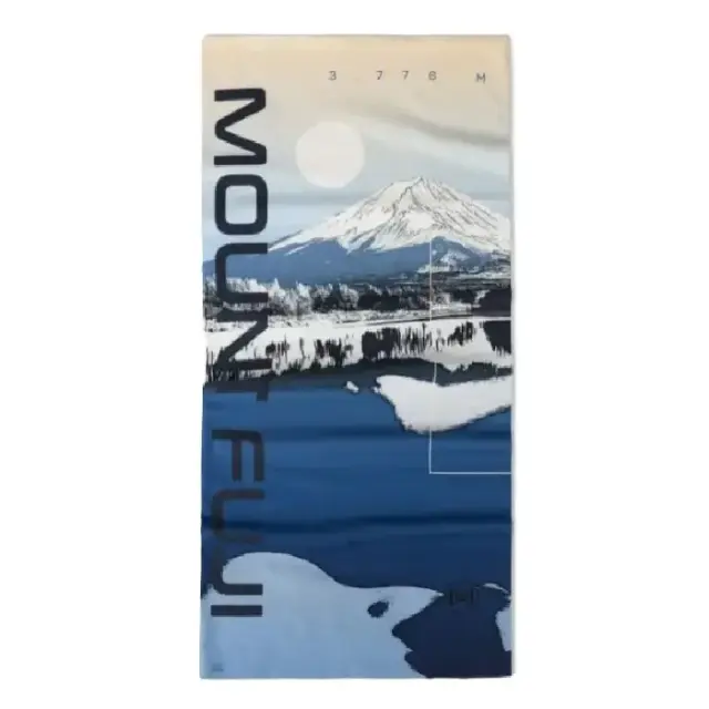 Buff Original EcoStretch Neckwear Mount Fuji Peak Blue Αθλητικό Περιλαίμιο 3