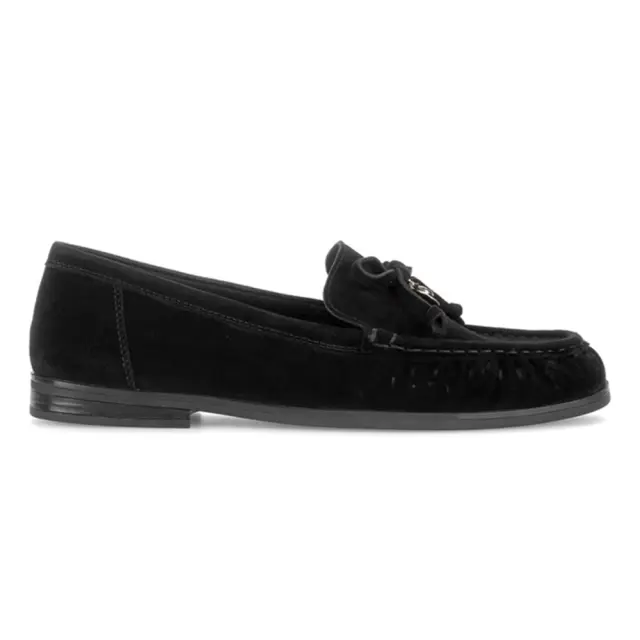 Gabor Μοκασίνια-Loafers Γυναικείο δέρμα Nubuck Μαύρο GAB/400802 001-BLACK - 38