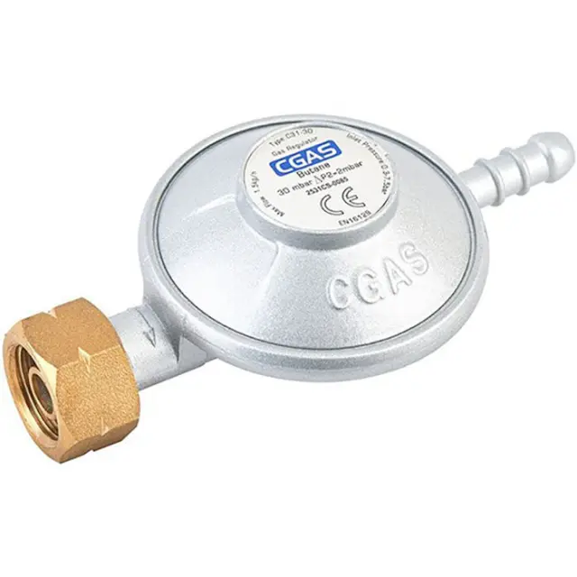 Ρυθμιστής Υγραερίου 30mbar 1.5kg/h - H&C